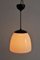 White Milk Glass Ceiling Lamp, 1960s, Image 6