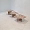 Italian Marble Coffee Tables, 1970s, Set of 3 5