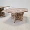 Italian Marble Coffee Tables, 1970s, Set of 3 13