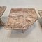 Italian Marble Coffee Tables, 1970s, Set of 3 10