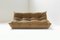 Vintage Cognac Togo by Michel Ducaroy for Ligne Roset, France, 1979, Image 18