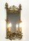 Louis XVI French Bronze Mirror with Sconces, 1890s, Image 15