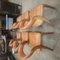 Leather and Wood Chairs from Baumann, Set of 6 5