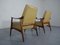 Vintage Danish Teak & Leather Lounge Chair 6