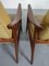 Vintage Danish Teak & Leather Lounge Chair 10