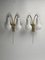 Brass and Opaline Wall Sconces, Austria, 1950s, Set of 2, Image 14
