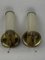 Art Deco Tubular Brass Wall Sconces, 1930s, Set of 2 6