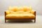 Mid-Century 2-Seat Lounge Sofa in Brazilian Leather & Jatoba Wood, 1970s 1