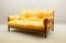 Mid-Century 2-Seat Lounge Sofa in Brazilian Leather & Jatoba Wood, 1970s, Image 28