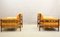Mid-Century Lounge Chairs in Brazilian Leather & Jatoba Wood, 1970s, Set of 2, Image 13