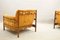 Mid-Century Lounge Chairs in Brazilian Leather & Jatoba Wood, 1970s, Set of 2, Image 3