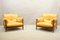 Mid-Century Lounge Chairs in Brazilian Leather & Jatoba Wood, 1970s, Set of 2 1