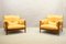 Mid-Century Lounge Chairs in Brazilian Leather & Jatoba Wood, 1970s, Set of 2, Image 1