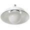 Vintage Industrial White Enamel and Opaline Glass Factory Pendant Light from Benjamin Electric Manufacturing Company 4