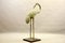 Hollywood Regency Brass Crane Sculpture, 1960s, Image 15