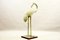 Hollywood Regency Brass Crane Sculpture, 1960s 19