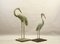 Hollywood Regency Brass Crane Sculpture, 1960s, Image 16