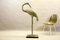 Hollywood Regency Brass Crane Sculpture, 1960s, Image 7