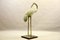 Hollywood Regency Brass Crane Sculpture, 1960s 18