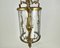 Ceiling Lantern in Glass and Gilt Brass, France 4