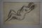 Maurice Asselin, Nude, 20th Century, Charcoal, Framed 1