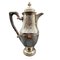 French Silver Tea Pot with Wooden Handle, Image 1