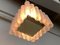 Mid-Century Glass Square Ceiling Lamp from Doria Leuchten, 1960s, Image 17