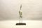 Hollywood Regency Brass Crane Sculpture, 1960s, Image 12