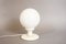 Lámpara de mesa Regency vintage en blanco, años 70, Imagen 9