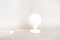 Vintage Regency White Bubble Table Lamp, 1970s 7