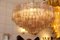 Runder Tronchi Kronleuchter aus Muranoglas in Rosa, Weiß & Bernsteinfarben im Stil von Venini, 2000er 19