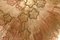 Runder Tronchi Kronleuchter aus Muranoglas in Rosa, Weiß & Bernsteinfarben im Stil von Venini, 2000er 7