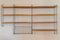 Étagère Murale Modulable en Teck par Nils Strinning pour String, 1960s 1