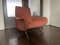 Chaise Lady Mid-Century Early Edition avec Structure en Bois par Arflex, 1950s 4