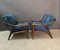Set of Rattan and Midollino Armchairs, 1950s, Image 14