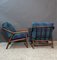 Rattan and Midollino Armchairs, 1950s, Set of 2, Image 12