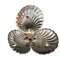 Centerpiece with 3 Shell-Shaped Trays and Spanish Silver Fish Sculpture 4