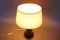 Lampada vintage in vetro marrone, anni '70, Immagine 3