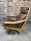 Scandinavian Lounge Chairs in Ash and Leather by Söda Galvano, 1960, Set of 3 2