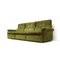 Vintage Element Sofa in Green Velvet, 1960s, Set of 3 6