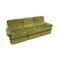 Vintage Element Sofa aus Grünem Samt, 1960er, 3er Set 4