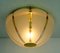 Model A507 Ceiling Lamp in Glass and Brass from Limburg 10