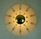 Model A507 Ceiling Lamp in Glass and Brass from Limburg, Image 3