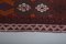 Tapis Kilim Fait Main Vintage, Turquie 10