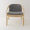Hublot Rattan Armchair in Mood Grey by Guillaume Delvigne 2