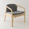 Hublot Rattan Armchair in Mood Grey by Guillaume Delvigne 1