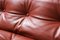 Vintage Soriana Set in Red Leather by Afra and Tobia Scarpa for Cassina Italy, Set of 2, Image 24