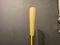 Lámpara de pie Flûte de Murano de latón satinado, años 80, Imagen 2