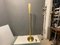 Satinated Brass Murano Flûte Floor Lamp , 1980s, Image 1