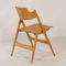 Beech Folding Chair by Egon Eiermann for Wilde + Spieth, 1960s, Image 6